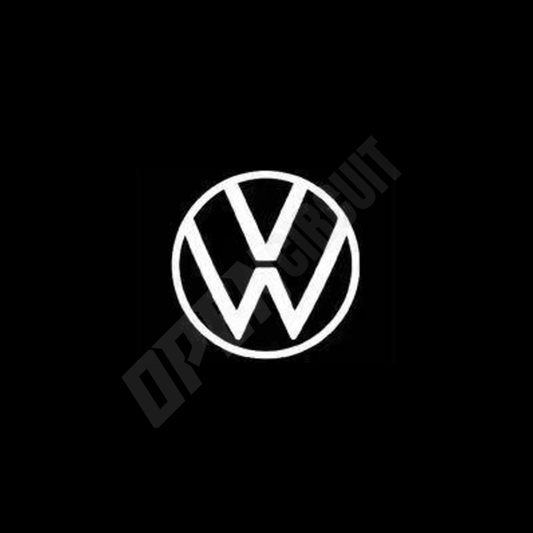 Volkswagen Logo Door Emblem Light
