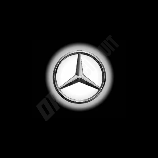 Mercedes Benz GLOW SYMBOL Door Emblem Light