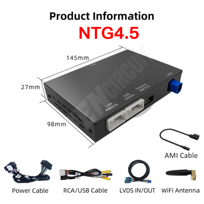 Wireless CarPlay & Android Auto — Mercedes-Benz NTG 4.5 / 4.7