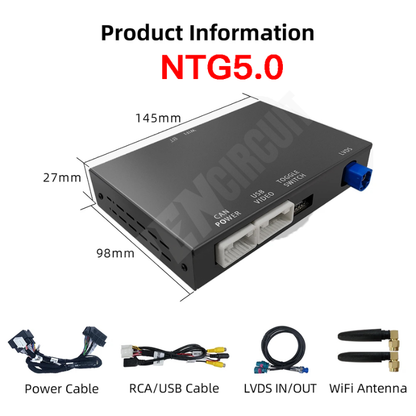 Wireless CarPlay & Android Auto — Mercedes-Benz NTG 5.0 / 5.1