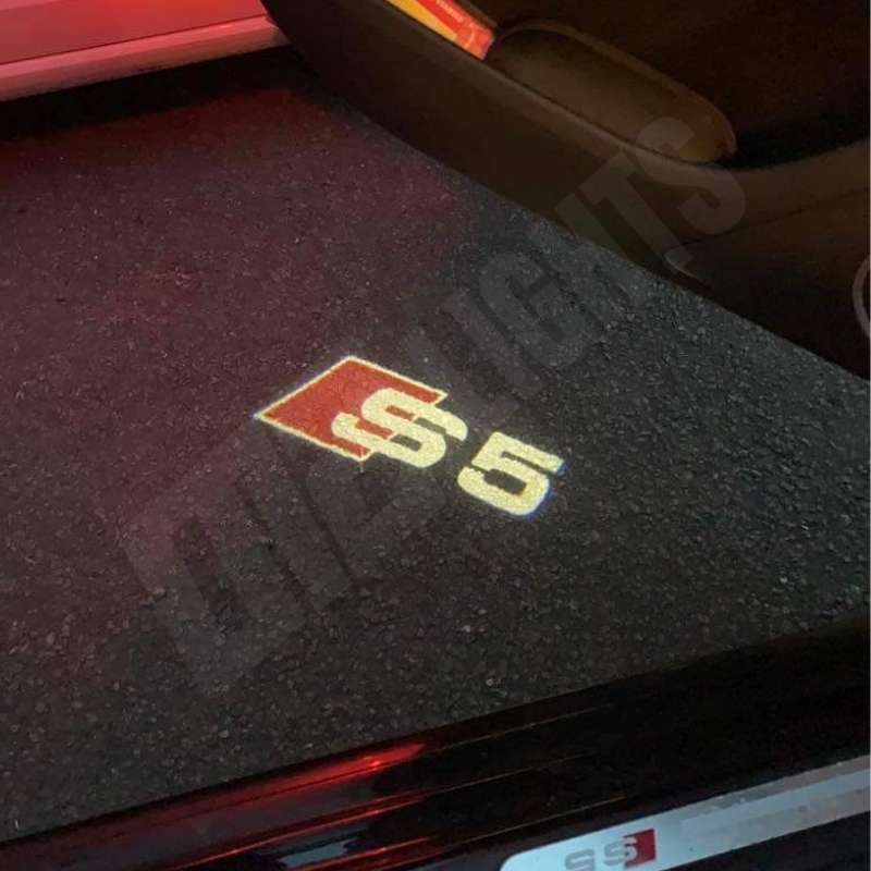 Audi S5 Door Emblem Light