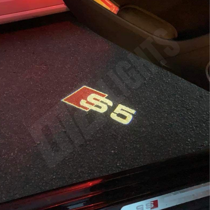 Audi S5 Door Emblem Light