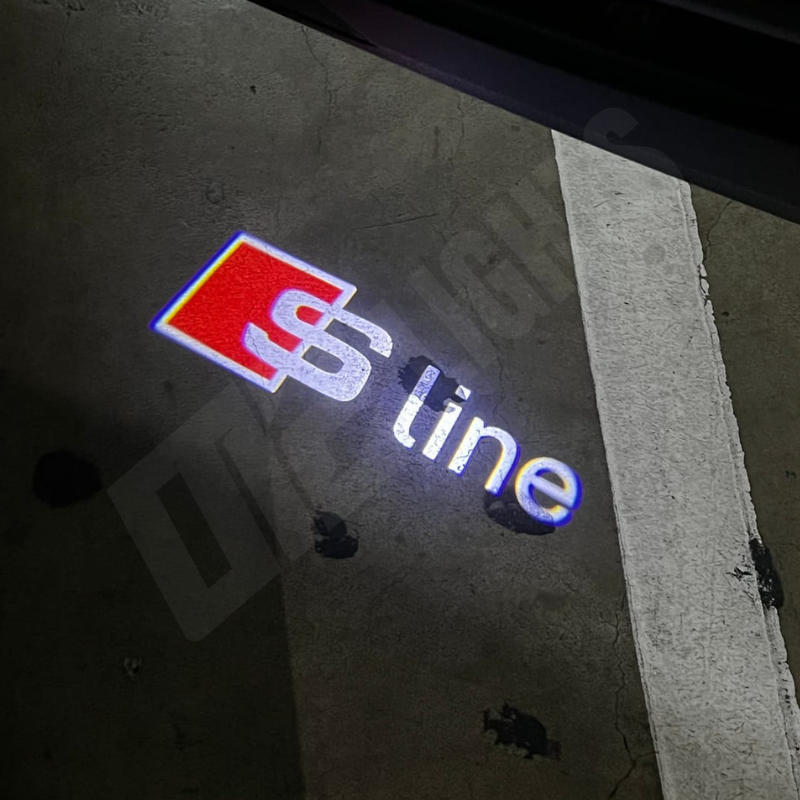 Audi S-Line Door Emblem Light