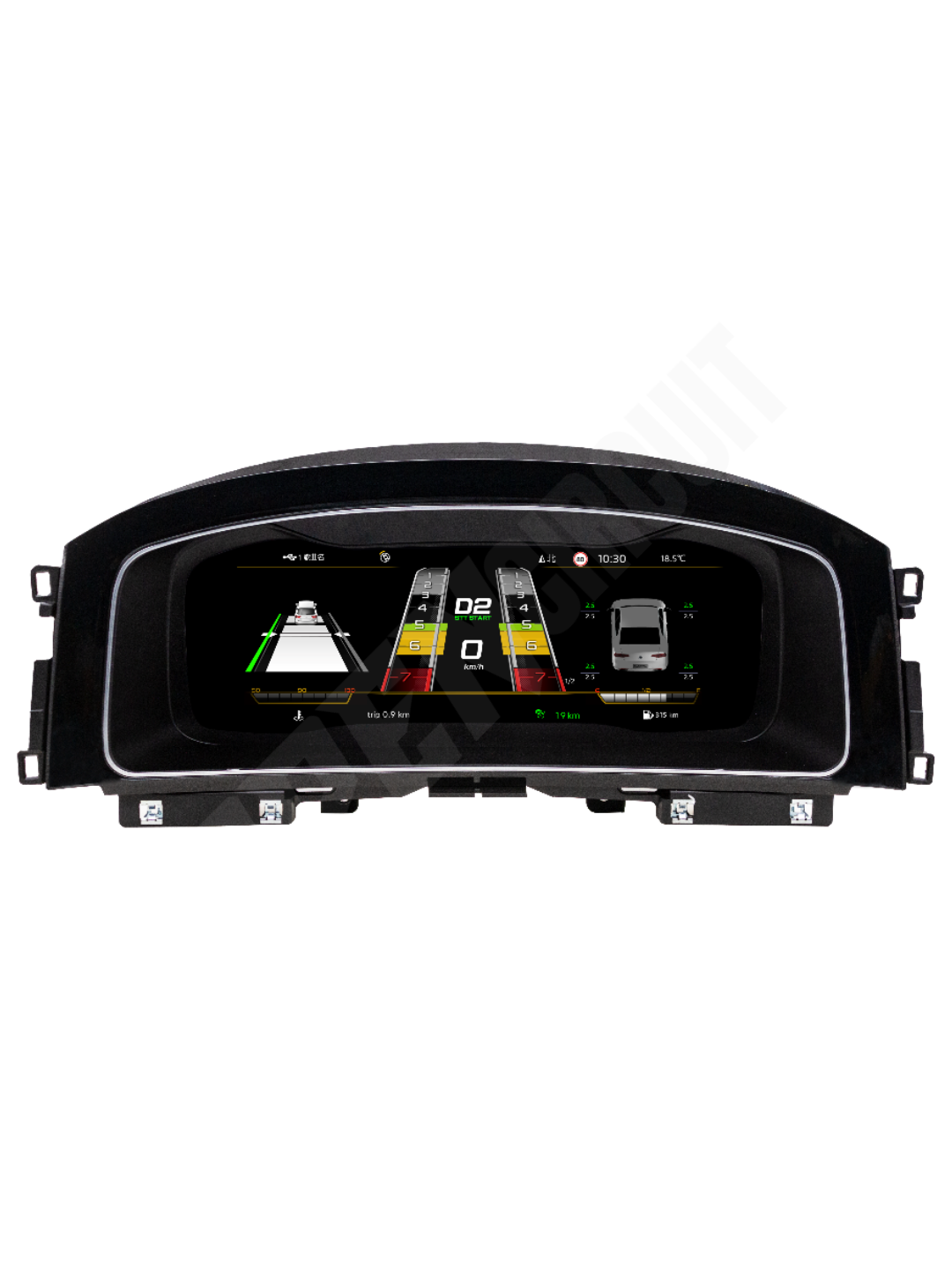 12.3" Digital Instrument Cluster Upgrade — Volkswagen Golf 7 / Golf 7.5 (2014–2020)
