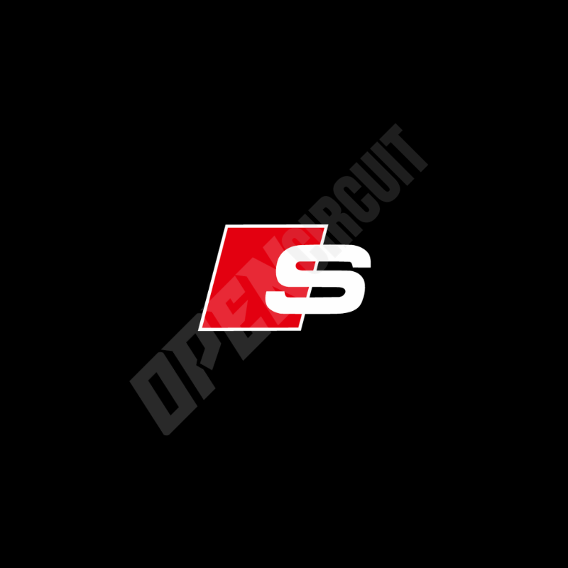 Audi S Logo Door Emblem Light