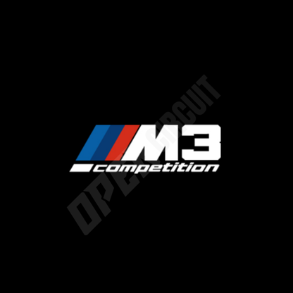 BMW M3 COMPETITION Door Emblem Light