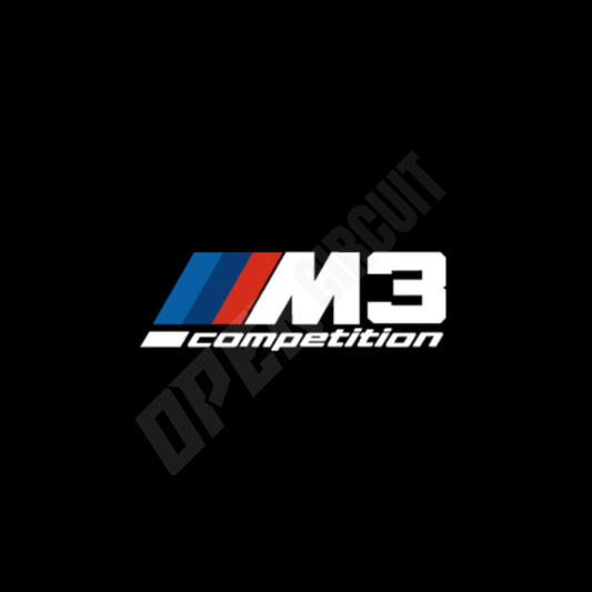BMW M3 COMPETITION Door Emblem Light