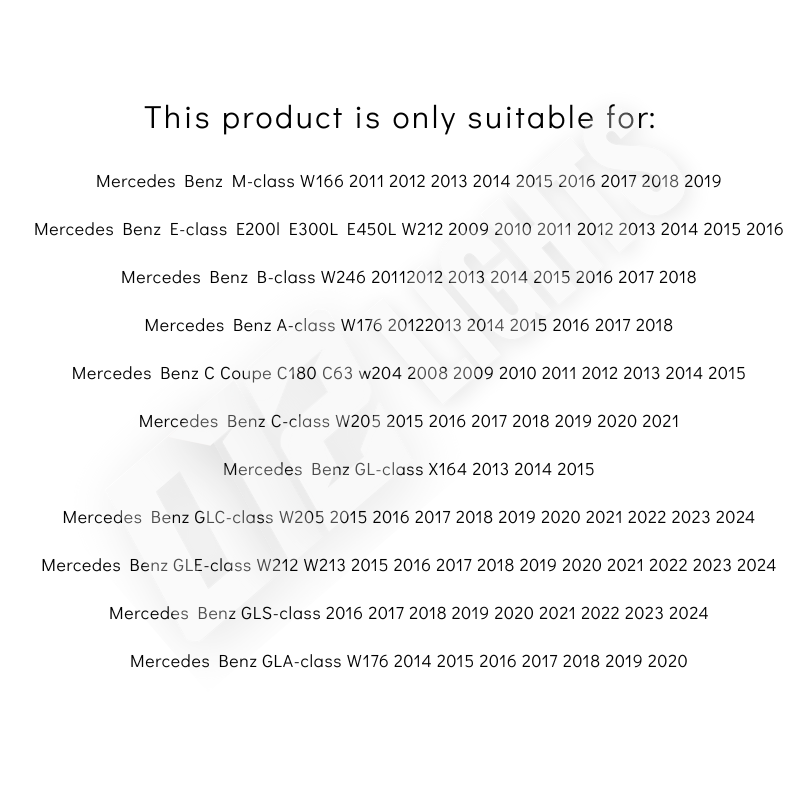 Mercedes AMG Door Emblem Light