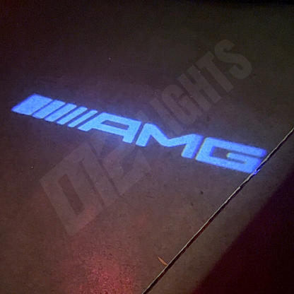 Mercedes AMG Door Emblem Light