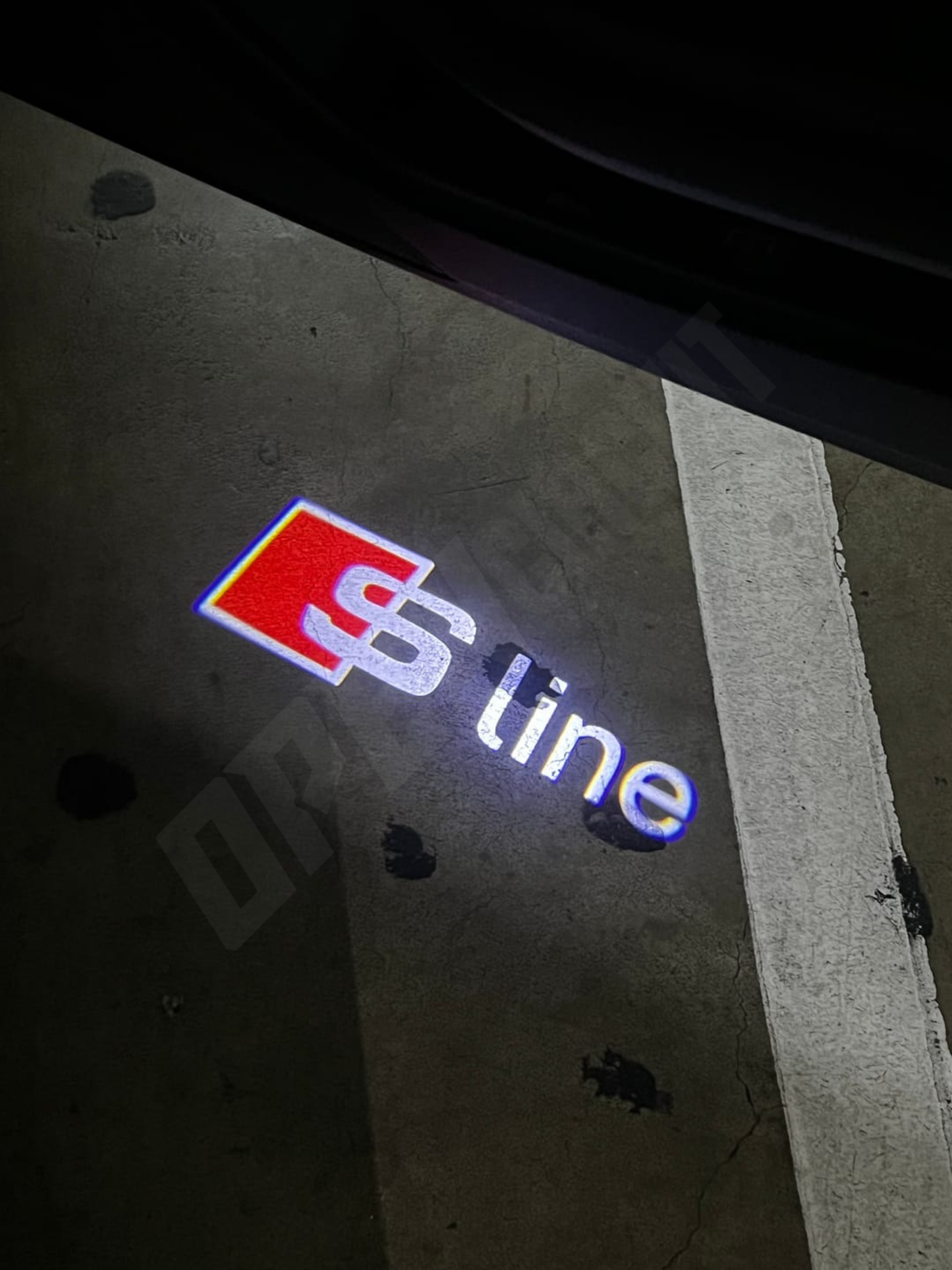 Audi S-Line Door Emblem Light