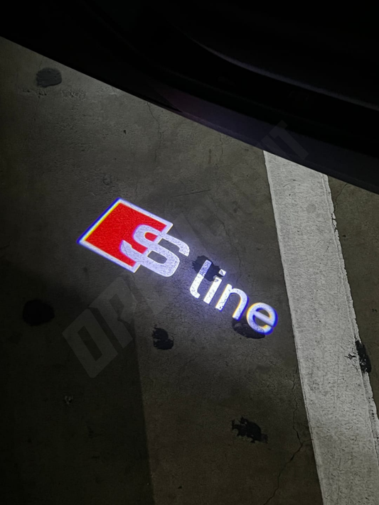 Audi S-Line Door Emblem Light