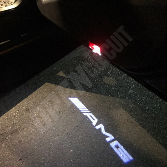 Mercedes AMG Door Emblem Light