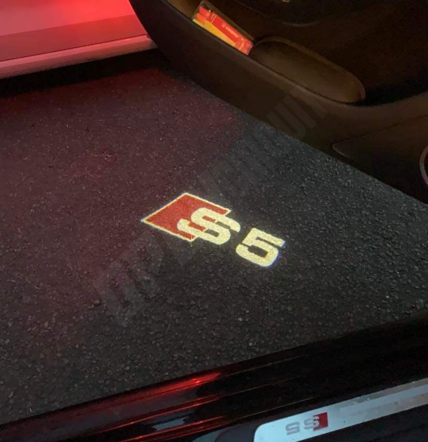 Audi S5 Door Emblem Light