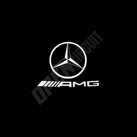Mercedes AMG + SYMBOL Door Emblem Light
